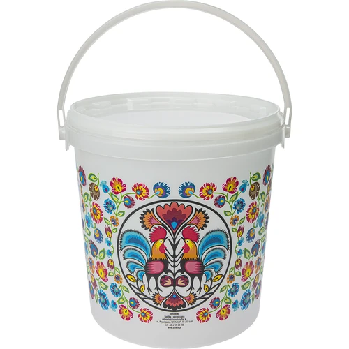 Кофа за храни GWIOZDA - с капак, 10 л