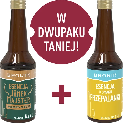 Комплект есенции Jänek Majster 40 ml + Przepalanka 40 ml - 3