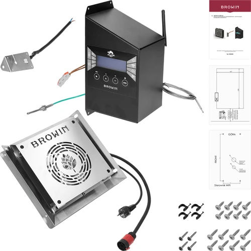 Комплект модули с Wi‑Fi контролер – dragON IQ 2,7 kW за градински пушилни - 2