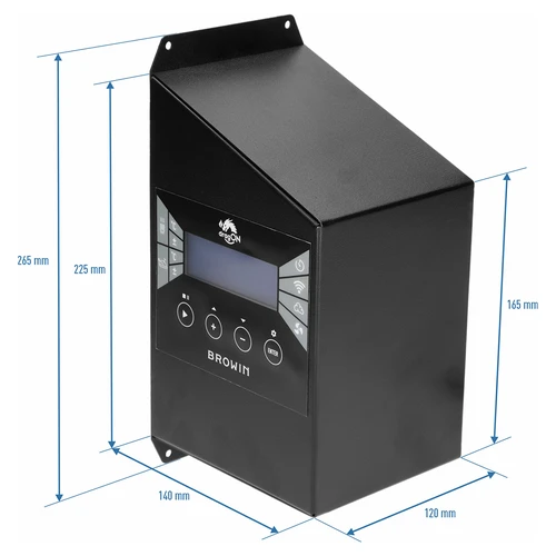 Комплект модули с Wi‑Fi контролер – dragON IQ 2,7 kW за градински пушилни - 4