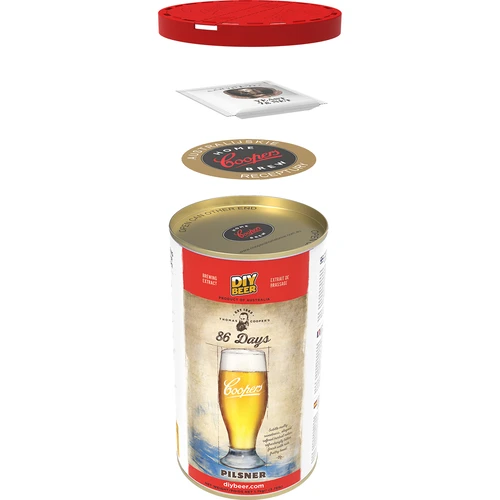 Комплект за приготвяне на бира Coopers 86 days Pilsner - 4