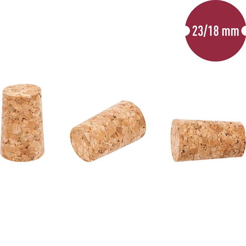 Коркова тапа 23/18 мм, 10 бр. - 2