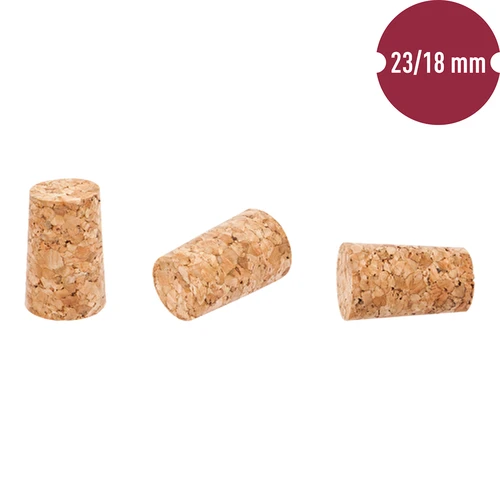 Коркова тапа 23/18 мм 100 бр - 2