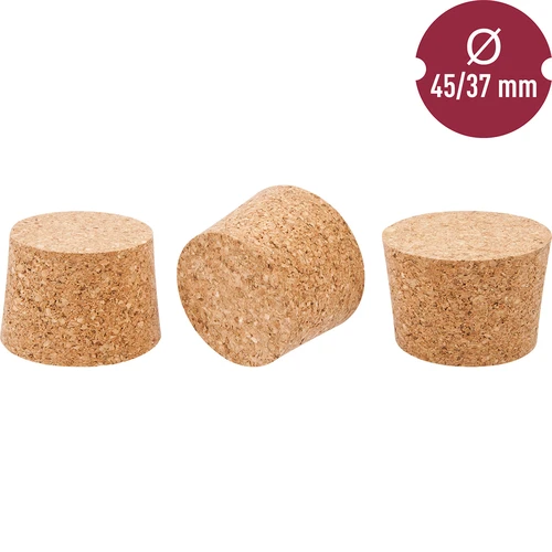 Коркова тапа 45/37 мм, 5 бр. - 2