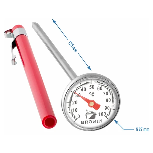 Кухненски термометър (0°C до +100°C) 12,5 см - 7