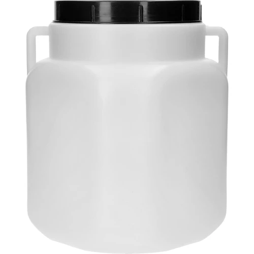 Квадратен бидон 20 L, бял, с дръжки, Sterk - 2