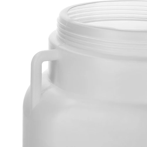 Квадратен бидон 20 L, бял, с дръжки, Sterk - 7