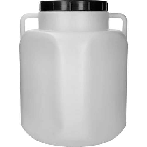 Квадратен бидон за 50 L, бял, с дръжки 50 L - 2