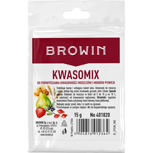 Kwasomix - регулатор на киселинността