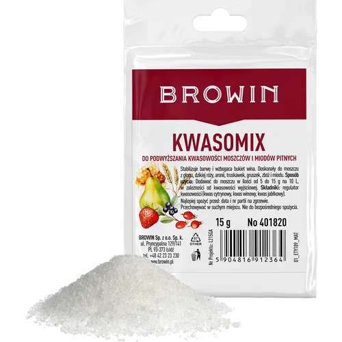 Kwasomix - регулатор на киселинността - 2