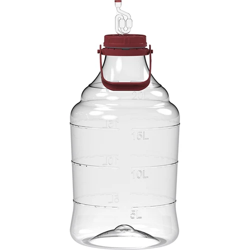 Лека, нечуплива дамаджана за вино с дръжка, 20 L