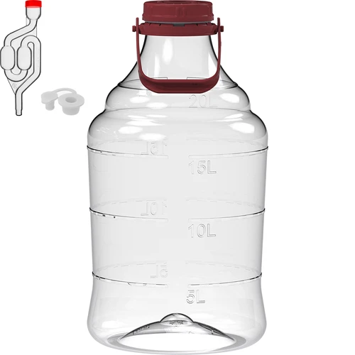 Лека, нечуплива дамаджана за вино с дръжка, 20 L - 2