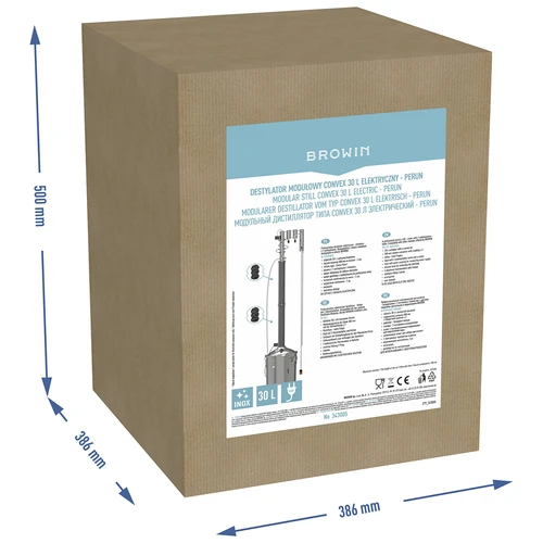 Модулен електрически дестилатор Convex 30 L - Perun - 21