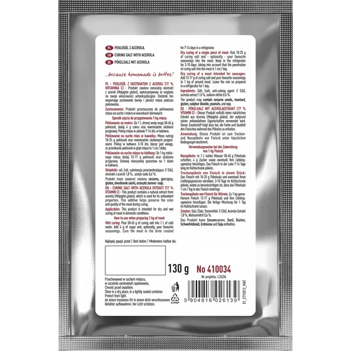 Нитритна сол с екстракт от ацерола, 130g - 2