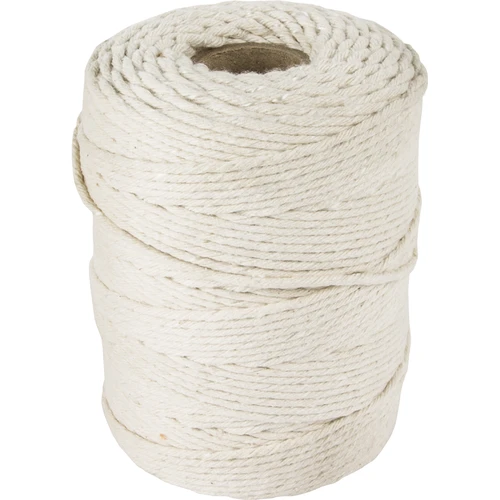 Памучни бели колбасарски конци (240°C) 55 м