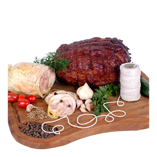 Памучни бели колбасарски конци (240°C) 55 м - 4