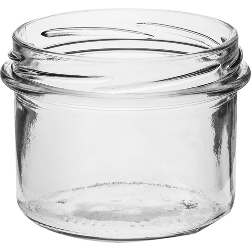 Прав буркан 235 ml (фи82) с бордо капачка Twist-off, 6 бр. - 4
