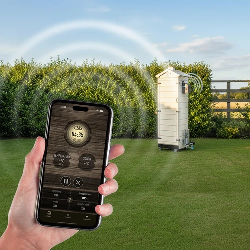 Пушилня dragON PLYWOOD NATURE – безрамкова, модулна, с Wi-Fi контролер, 320 л - 12