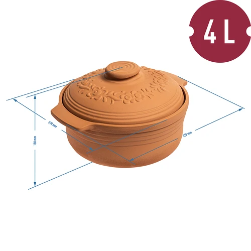 Римски гювеч кръгъл 4L - 4