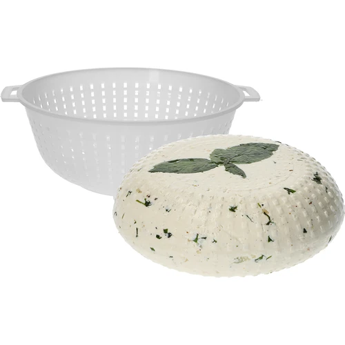 Сиренарска форма за сирене тип корицински Ø  21/11 x 8,5 cm за 2 kg - 5