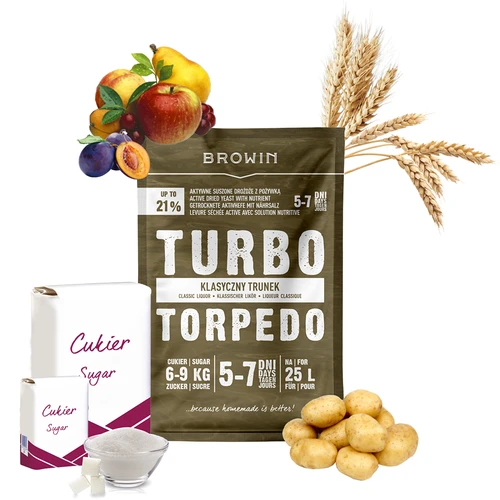 Спиртови дрожди Turbo Torpedo 5-7 дни 21% 100 г - 4