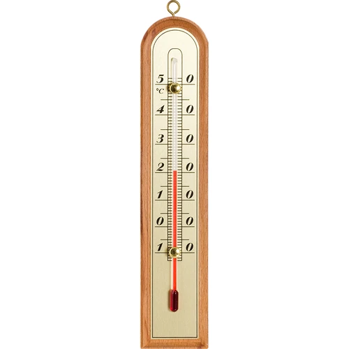 Стаен термометър със златна скала (-10°C до +50°C) 22 см, микс