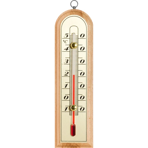 Стайен термометър със златна скала (-10°C до +50°C) 16 см