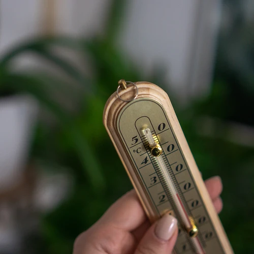 Стайен термометър със златна скала (-10°C до +50°C) 16 см - 4