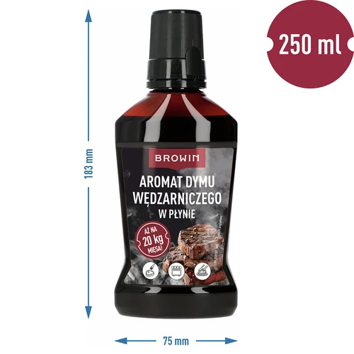 Течен аромат на дим за опушване, за 20 kg, 250 ml - 4