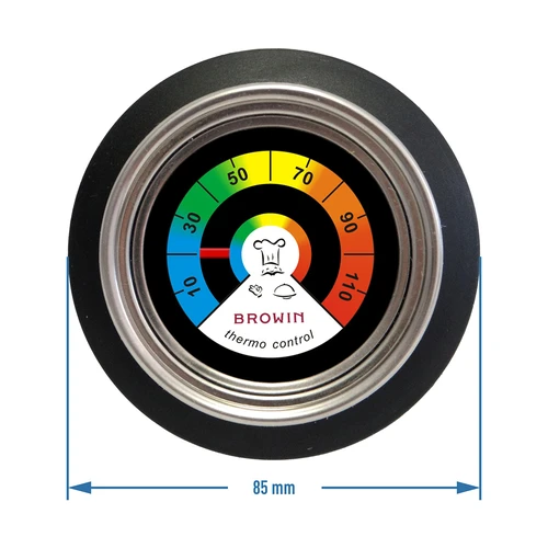 Термометър-дръжка за капак (0°C до +120°C) Ø8,5см - 3