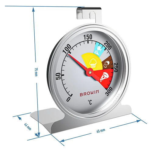 Термометър за фурна (0°C до +300°C) Ø4,4 cm - 6