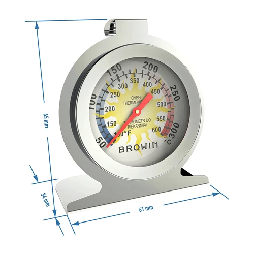 Термометър за фурна (50°C до +300°C) Ø6,1 cm - 3