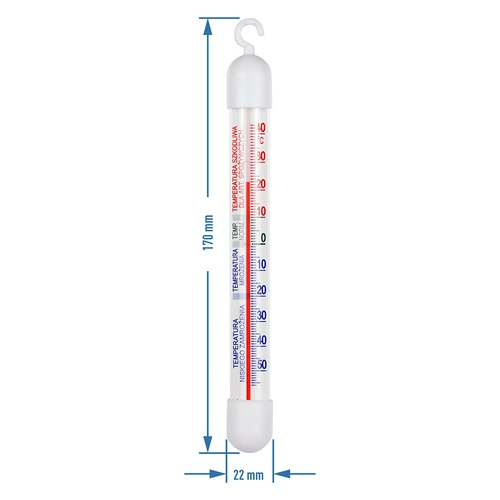 Термометър за хладилници и фризери (-50°C до +40°C) 17 cm - 2