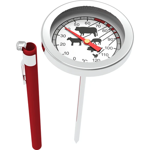 Термометър за печене на месо (0°C до +120°C) 12,5см - 4