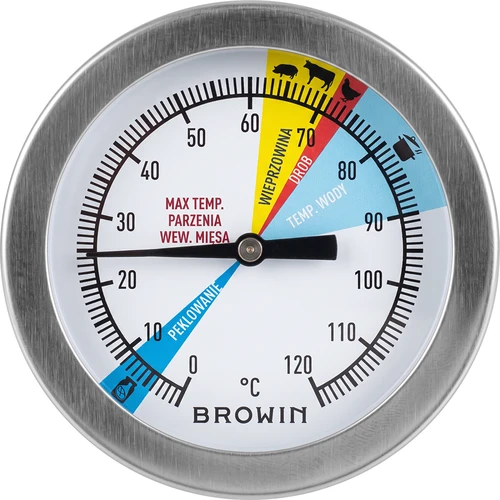 Термометър за шунковар 1,5 кг и 3 кг (0°C до +120°C) 12,5 см - 2