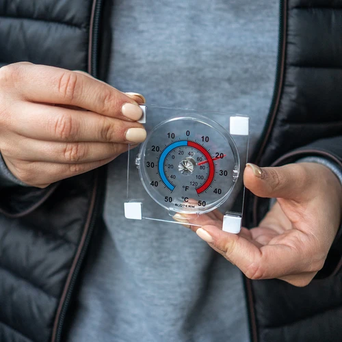 Универсален прозрачен самозалепващ термометър (-50°C до +50°C) - 5