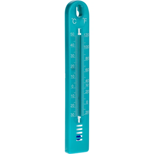 Универсален термометър (-30 до +50°C), 17 см, син - 2