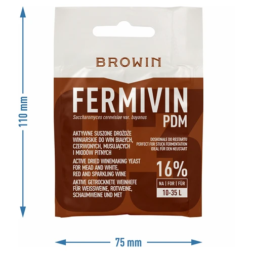 Винени дрожди Fermivin PDM, 7 g - 3