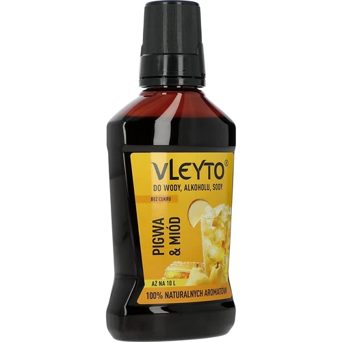VLEYTO Дюля & Мед – вкусова есенция с натурални аромати, 250 мл - 3