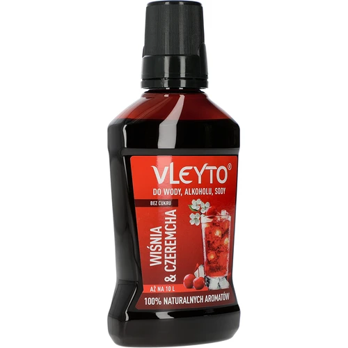 VLEYTO Вишна & Черемуха – вкусова есенция с натурални аромати, 250 мл - 3