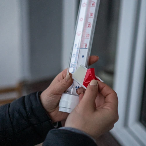 Външен термометър (-50°C до +50°C) 23 cm, микс, полско производство - 4