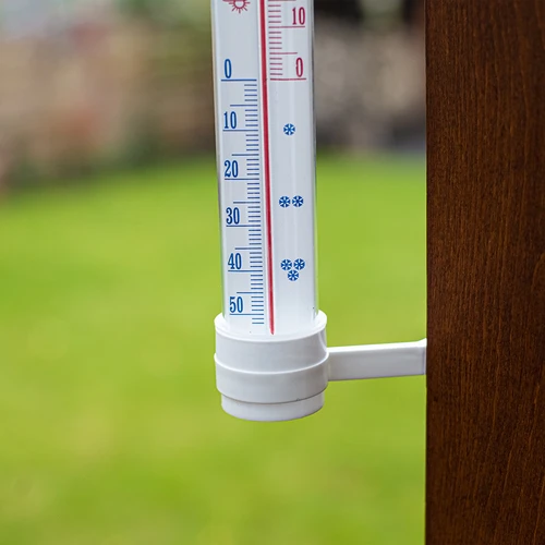 Външен термометър, бял (-50°C до +50°C) 27 см - 3