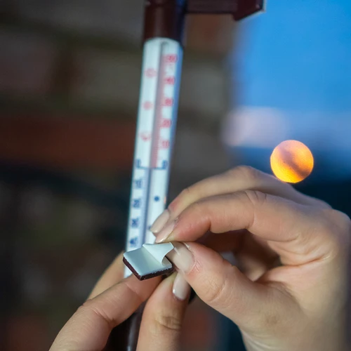 Външен термометър, кафяв (-50°C до +50°C), 18 см - 6