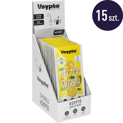 Vsypto Ice Tea Лимон – комплект 15 x 9 г - 2