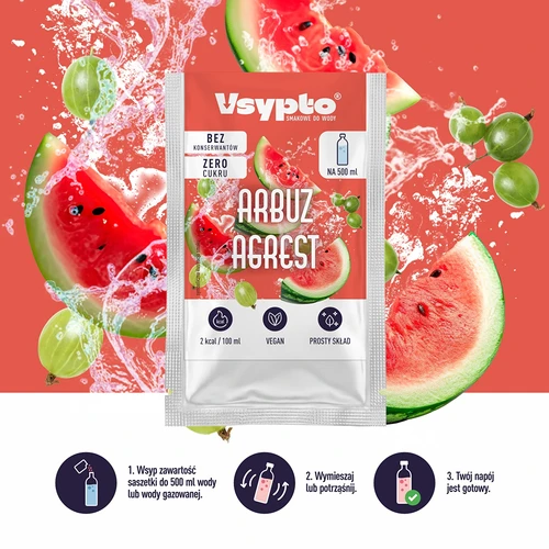 VSYPTO с вкус Диня и Цариградско грозде, 3 g - 6