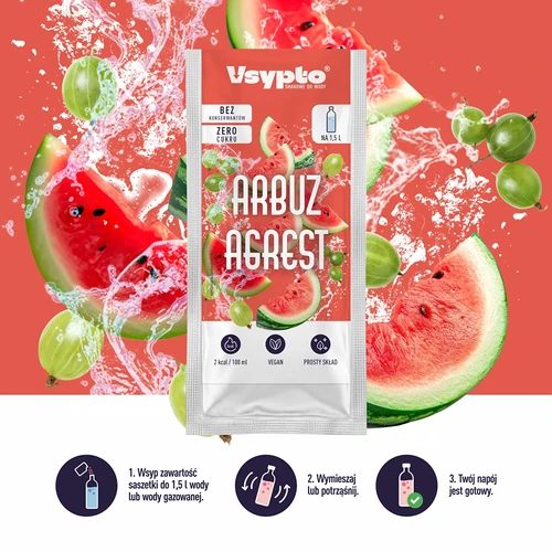 VSYPTO с вкус Диня и Цариградско грозде, 9 g - 6