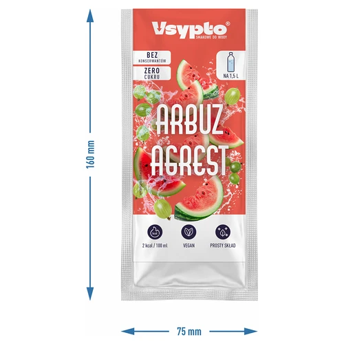 VSYPTO с вкус Диня и Цариградско грозде, 9 g - 4
