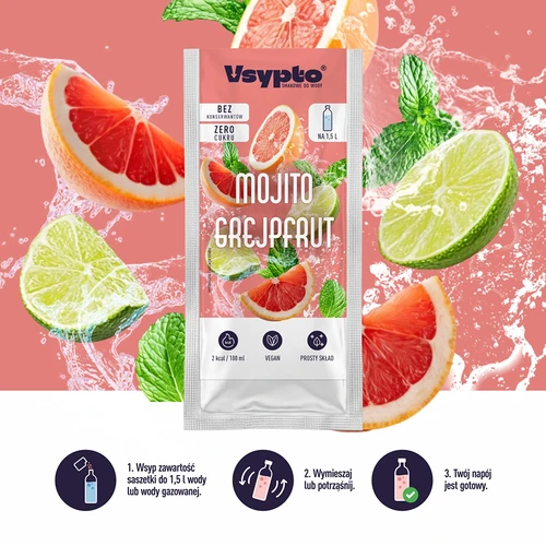 VSYPTO с вкус Мохито Грейпфрут, 9 г - 6