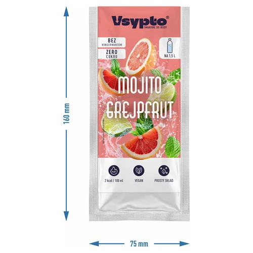 VSYPTO с вкус Мохито Грейпфрут, 9 г - 4