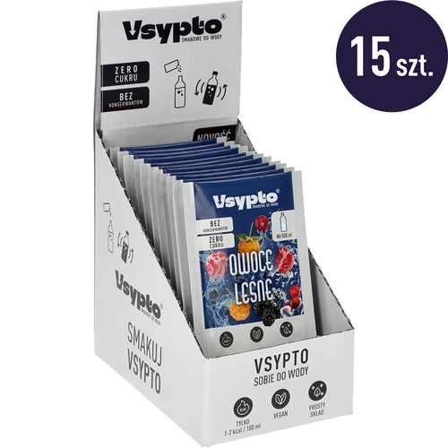 VSYPTO с вкус на горски плодове, 3 g - 10